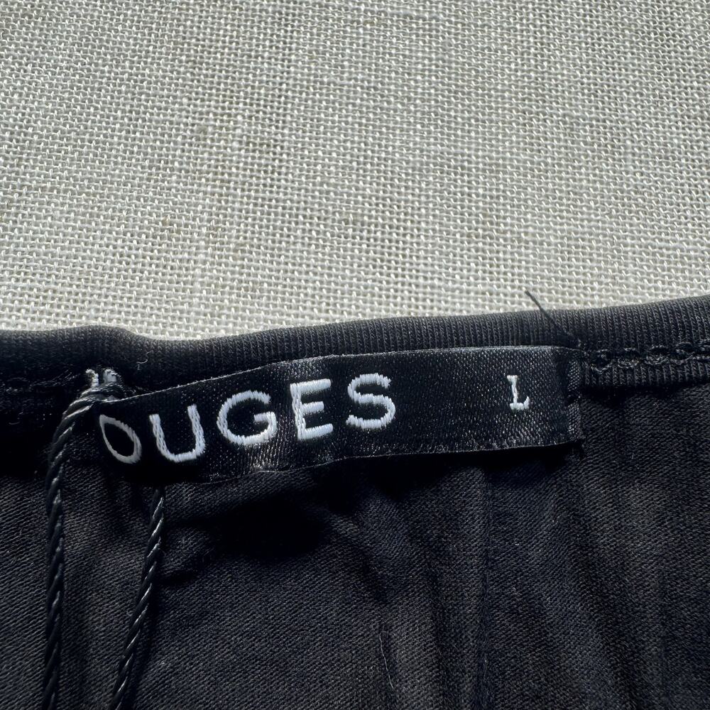 OUGES Scoop Neck Button Down Sleeveless Dress Wom… - image 4